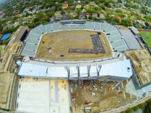 Drone Photography in Construction 2 Image by NOLA Aerials.