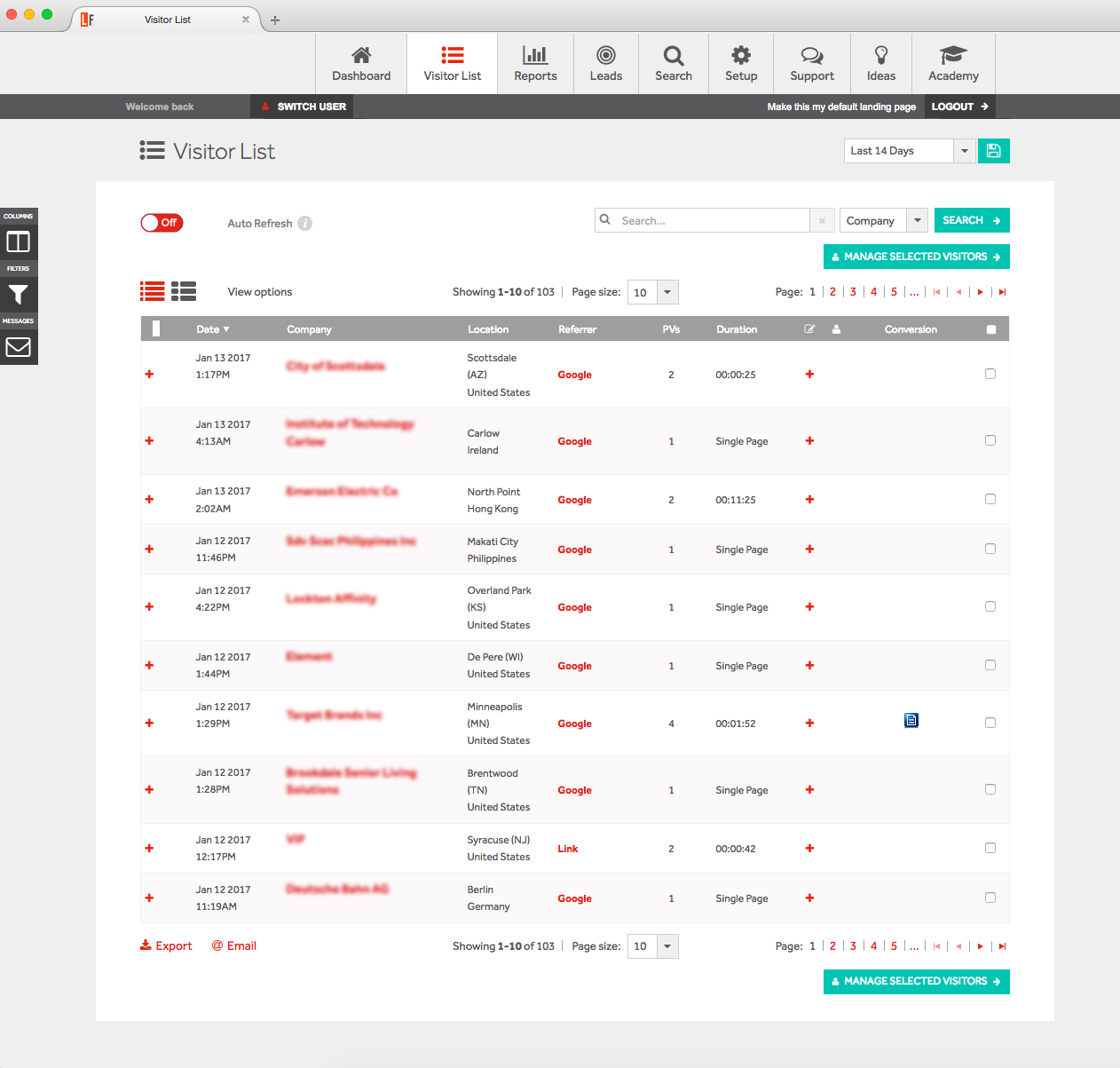 B2B Lead Generation 1 B2B Lead Generation Visitor List